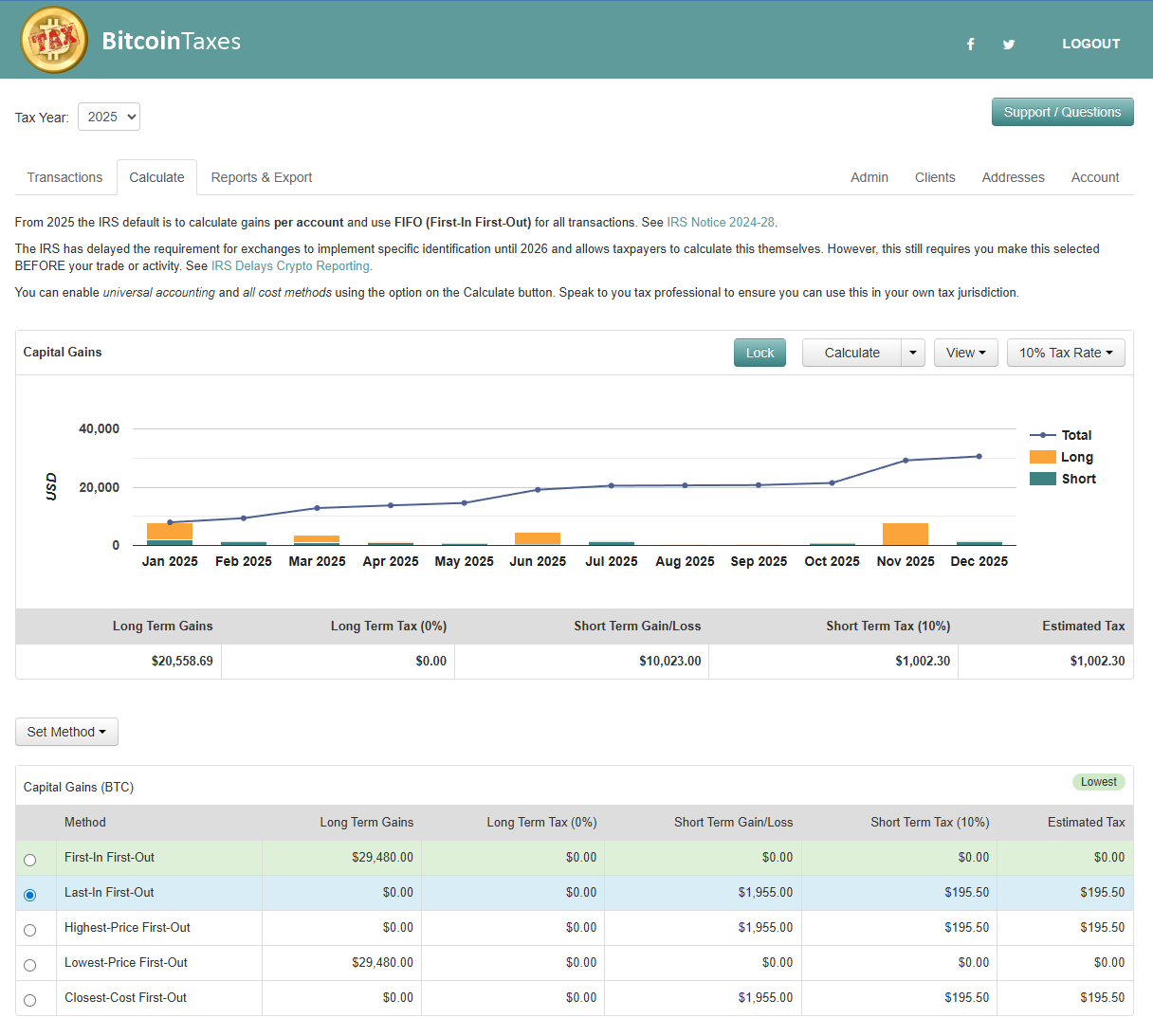 Tax Calculator