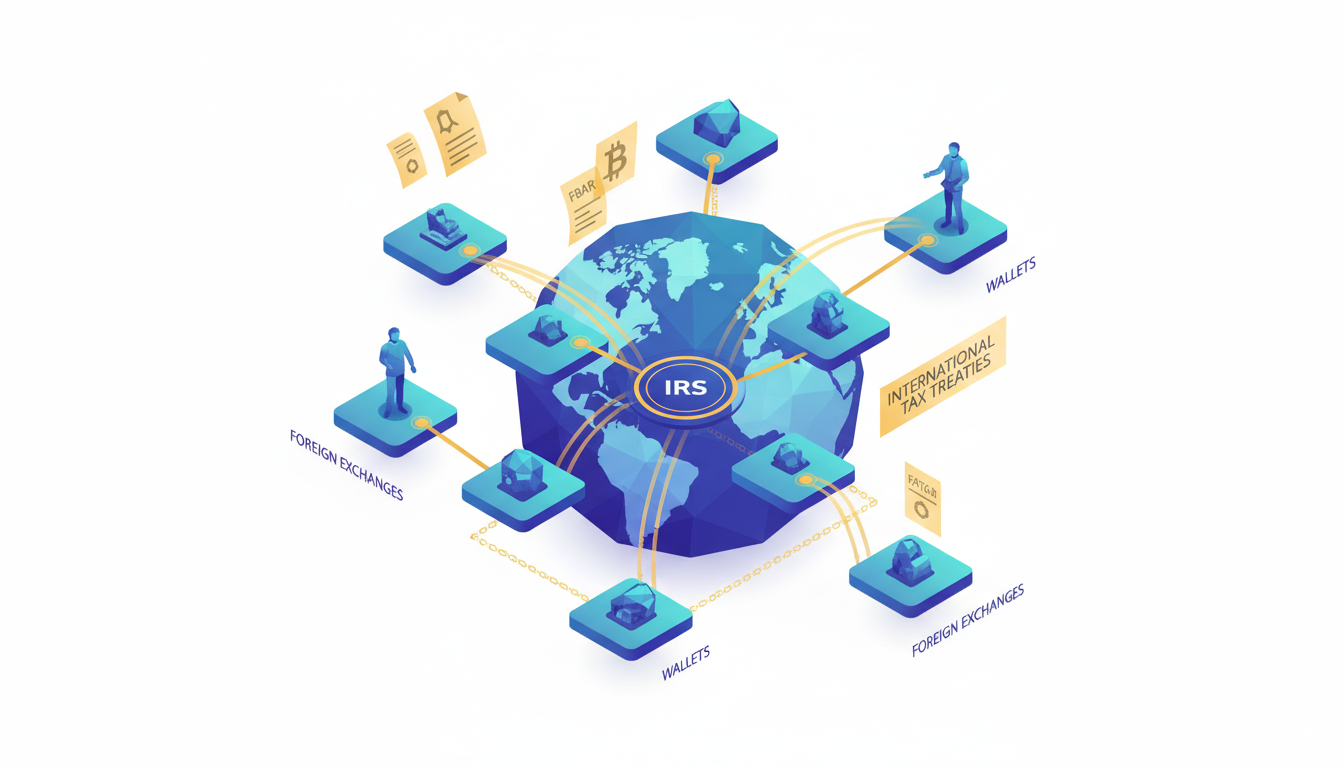 International crypto reporting FBAR FATCA illustration